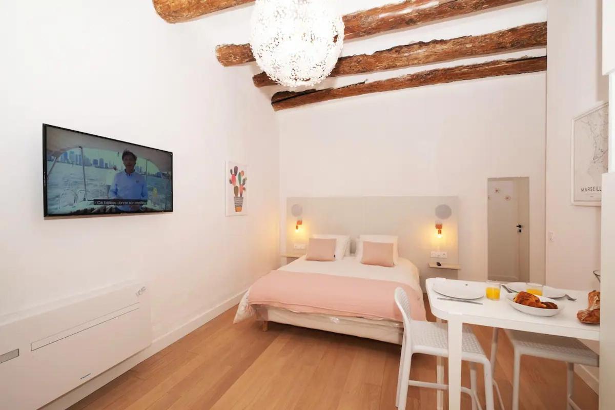 Design Suite Vieux Port Appartement Tout Equipe Climatise Marseille Eksteriør billede